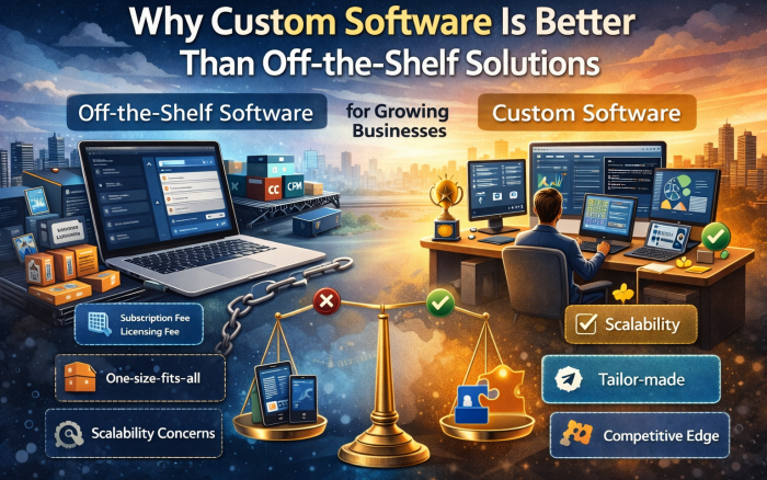 Custom Software vs Off-the-Shelf Solutions
